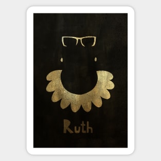 RBG RUTH BADER GINSBURG poster Sticker